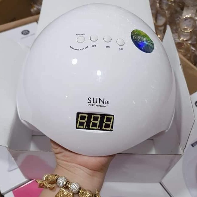 may hơ gel sun 5 Chính Hãng 48W/UV/LED Có Bảo Hành