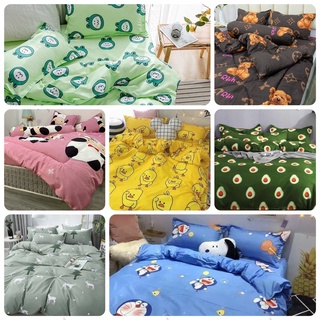 Set chăn phao 5 món, Bộ mền Phao ga gối 5 món Poly cotton Nhiều mẫu lựa chọn