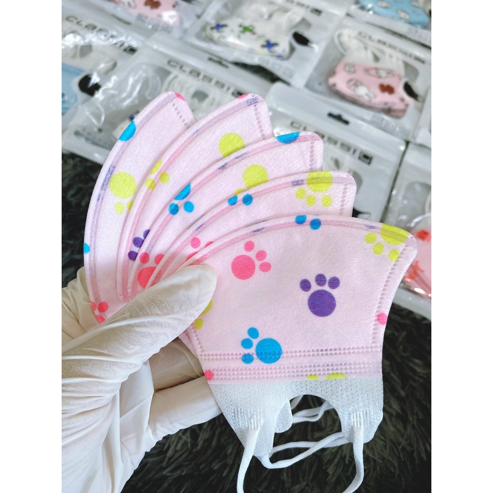 KHẨU TRANG EM BÉ NƯỚC NGOÀI HÌNH THÚ CƯNG ( TÚI 10 CHIẾC ) | BigBuy360 - bigbuy360.vn