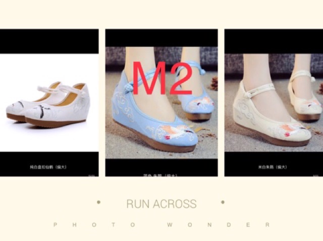 Giày cổ trang nữ thêu mã GTCHV | BigBuy360 - bigbuy360.vn