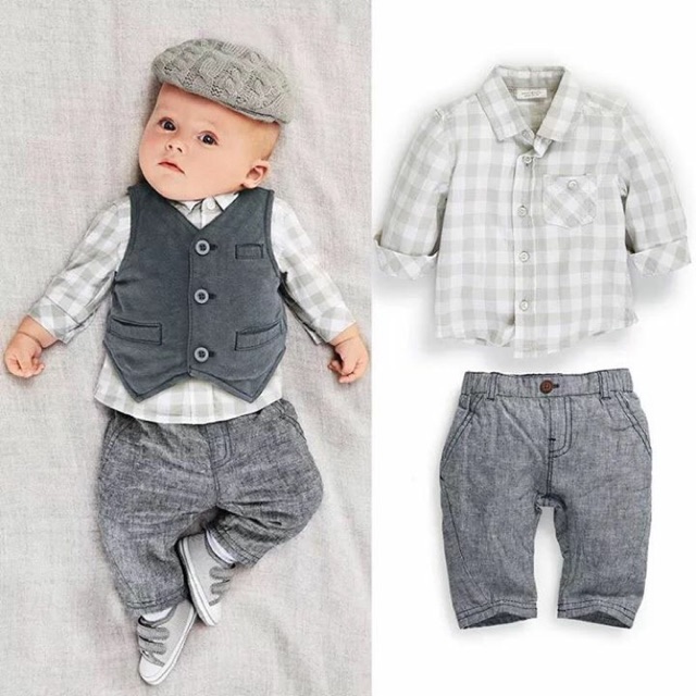 Set 3 chi tiết bé trai