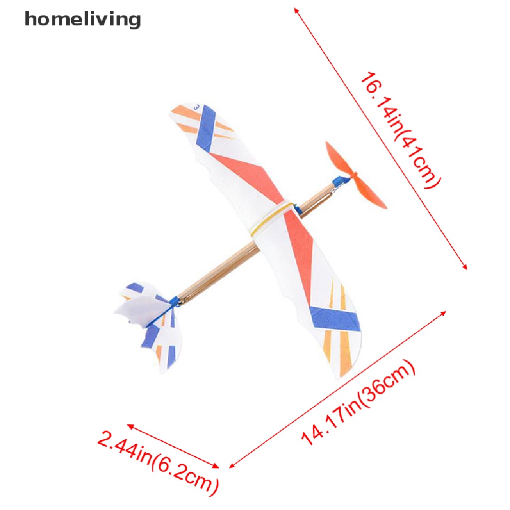 Máy Bay Đồ Chơi Dạng Dây Cao Su Cho Bé