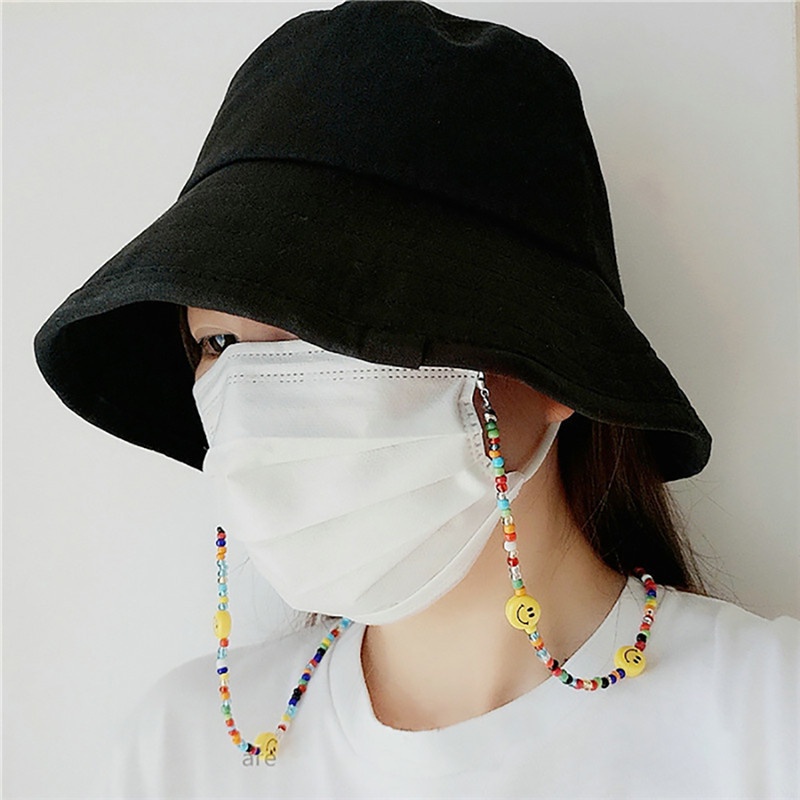 Dây đeo khẩu trang có thể điều chỉnh và kết hạt nhiều màu sắc 2022