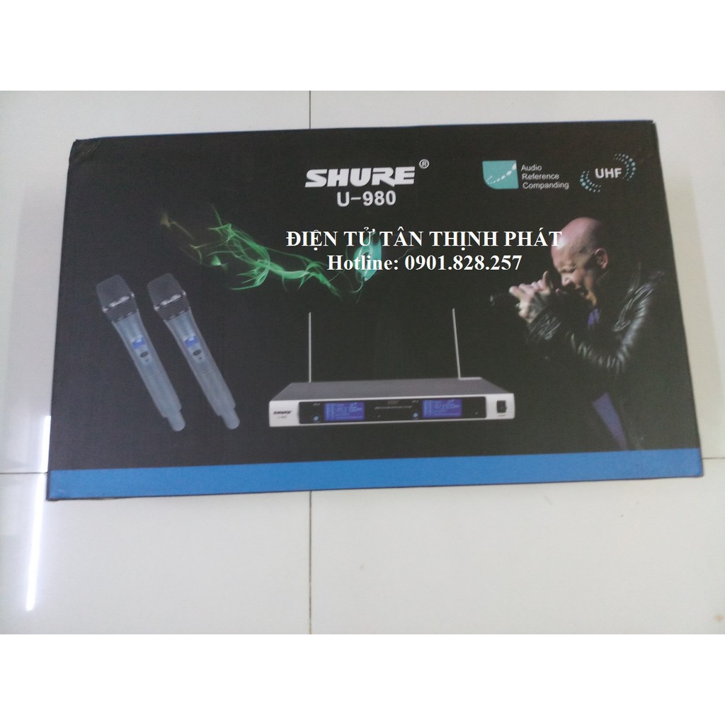 [Sale hot] Micro không dây Shure U980- shure u980- micro u980 - Hàng chất lượng