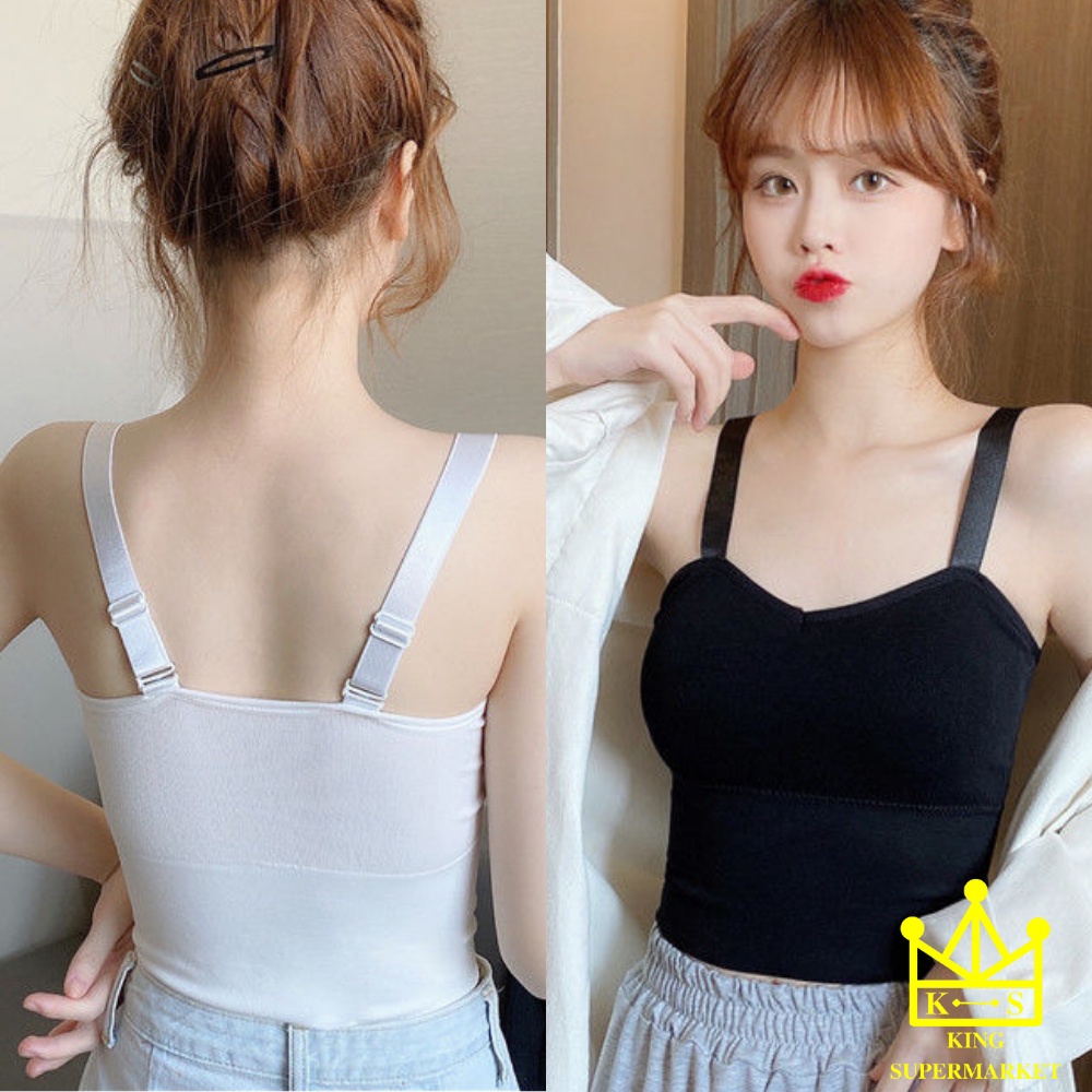 Áo Bra 2 Dây Bản To ABR949, Áo 2 Dây Có Sẵn Đẹm Ngực