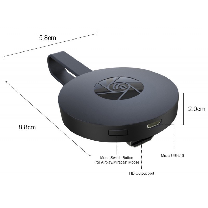 Bộ thu tín hiệu HDMI 4K không dây Google Chrome G2 chuyên dụng