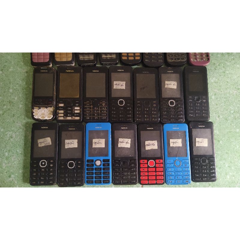 Bán Xác điện thoại máy ảnh NOKIA SONY PANASONIC CỔ HỎNG N100 6110 W580I 3210 dsc w50 DMC FS3 tai nghe bluetooth i11