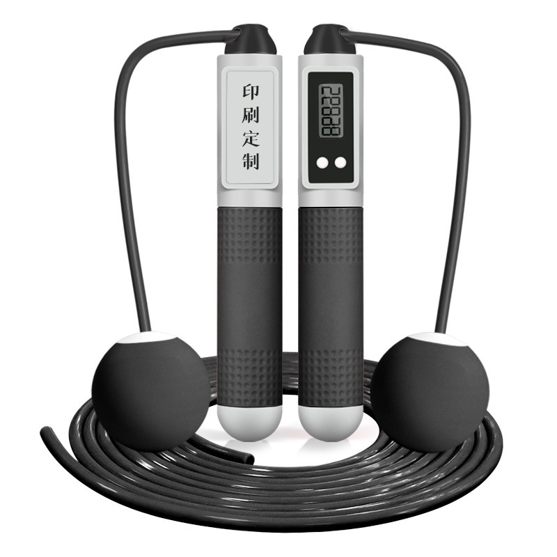 Dây nhảy đếm vòng SPORTY dây nhảy dây cao cấp, đếm số chính xác có thể điều chỉnh độ dài của dây tập yoga