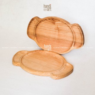Khay gỗ ăn dặm, Khay gỗ Hình con cún