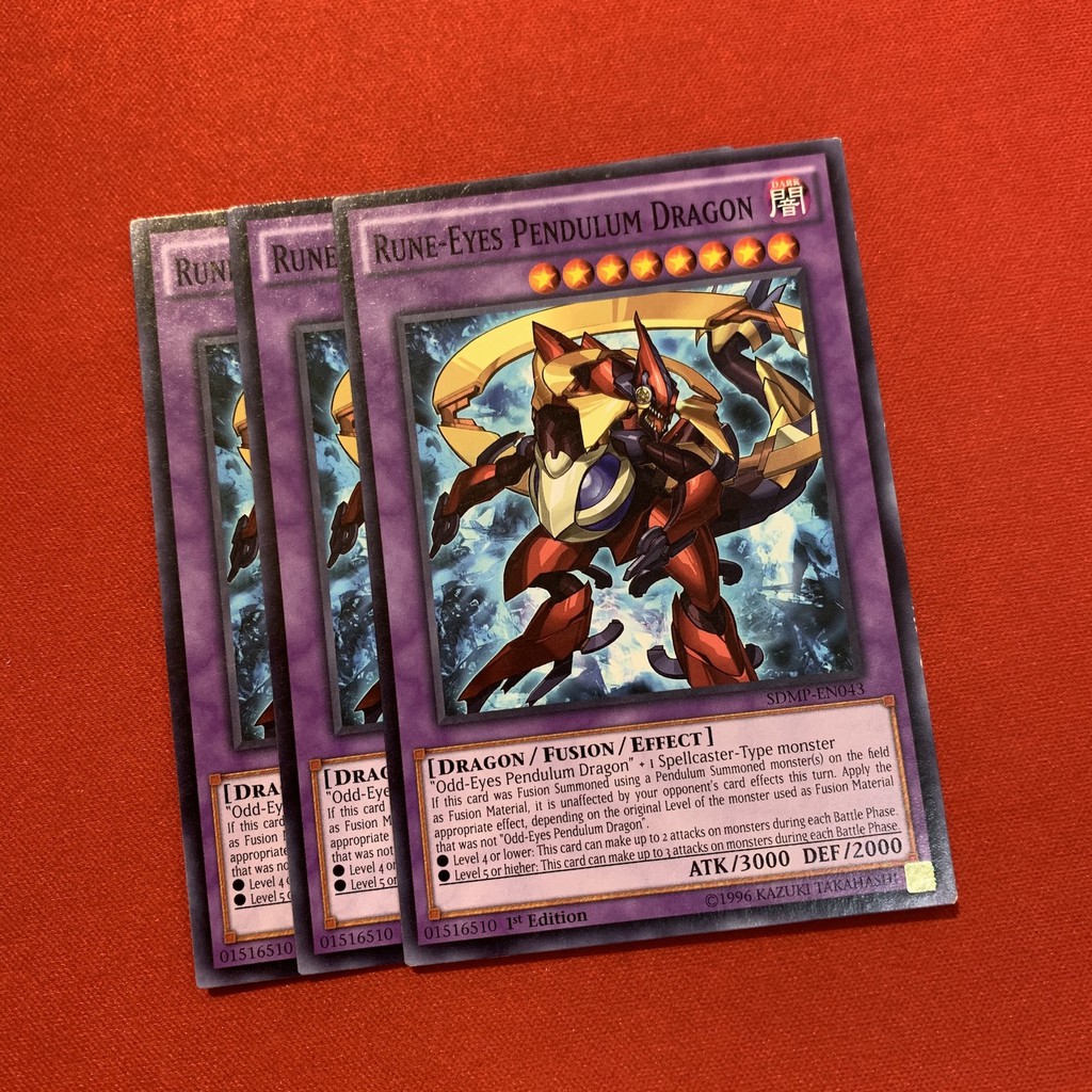 [EN][Thẻ Bài Yugioh Chính Hãng] Rune-Eyes Pendulum Dragon