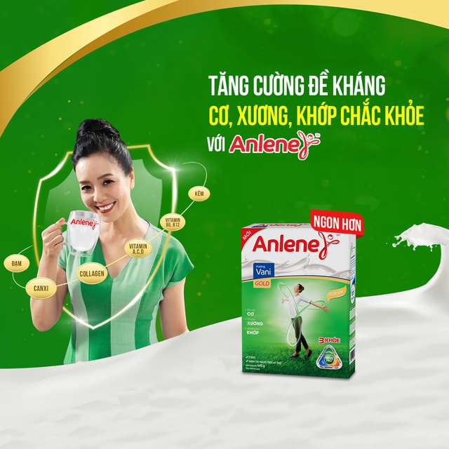 Sữa bột Anlene Gold Movepro Hộp 440g Vani/Socola (trên 40 tuổi))