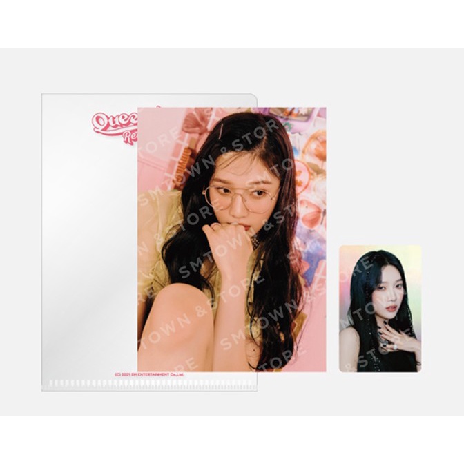Red Velvet POSTCARD + BỘ THẺ ẢNH HOLOGRAM - Queendom