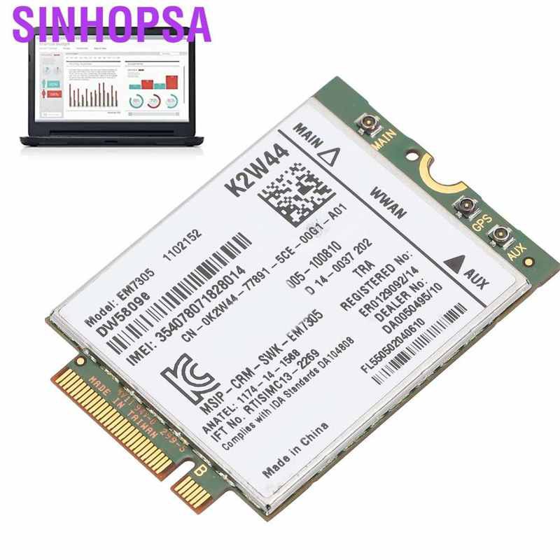 Mô Đun Mạng Không Dây Sinhopsa Em7305 4g M2 Ngff Lte Wwan Card 52pin Cho Dell Dw5809E Sierra | BigBuy360 - bigbuy360.vn