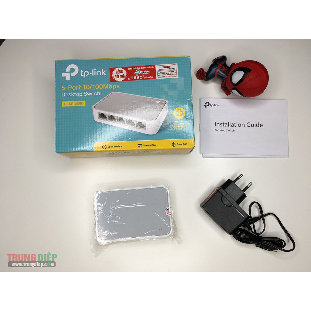 Switch TP-Link TL-SF1005D (5Port 10/100Mbps - Vỏ nhựa)