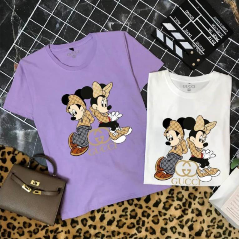 Áo Thun Thương Hiệu Gucci X MICKY MOUSE Nguyên Bản New