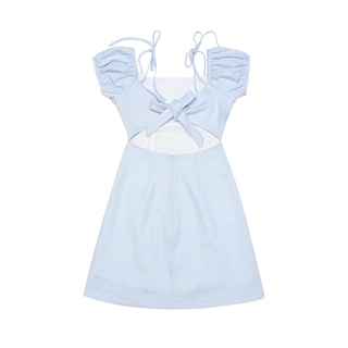 Usthebasic - Đầm Cupid Lace-Back Mini Dress