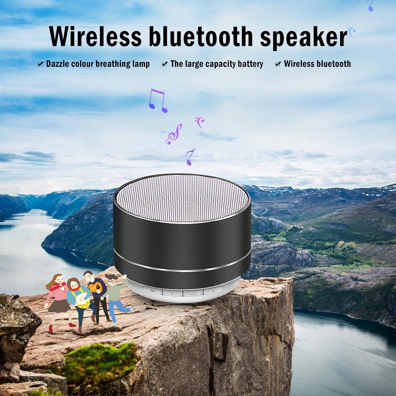 【Hot】Loa bluetooth mini không dây hỗ trợ thẻ nhớ TF kèm cáp sạc Công nghệ RDA, Bluetooth 4.2 Loa-Bt Có hỗ trợ radio