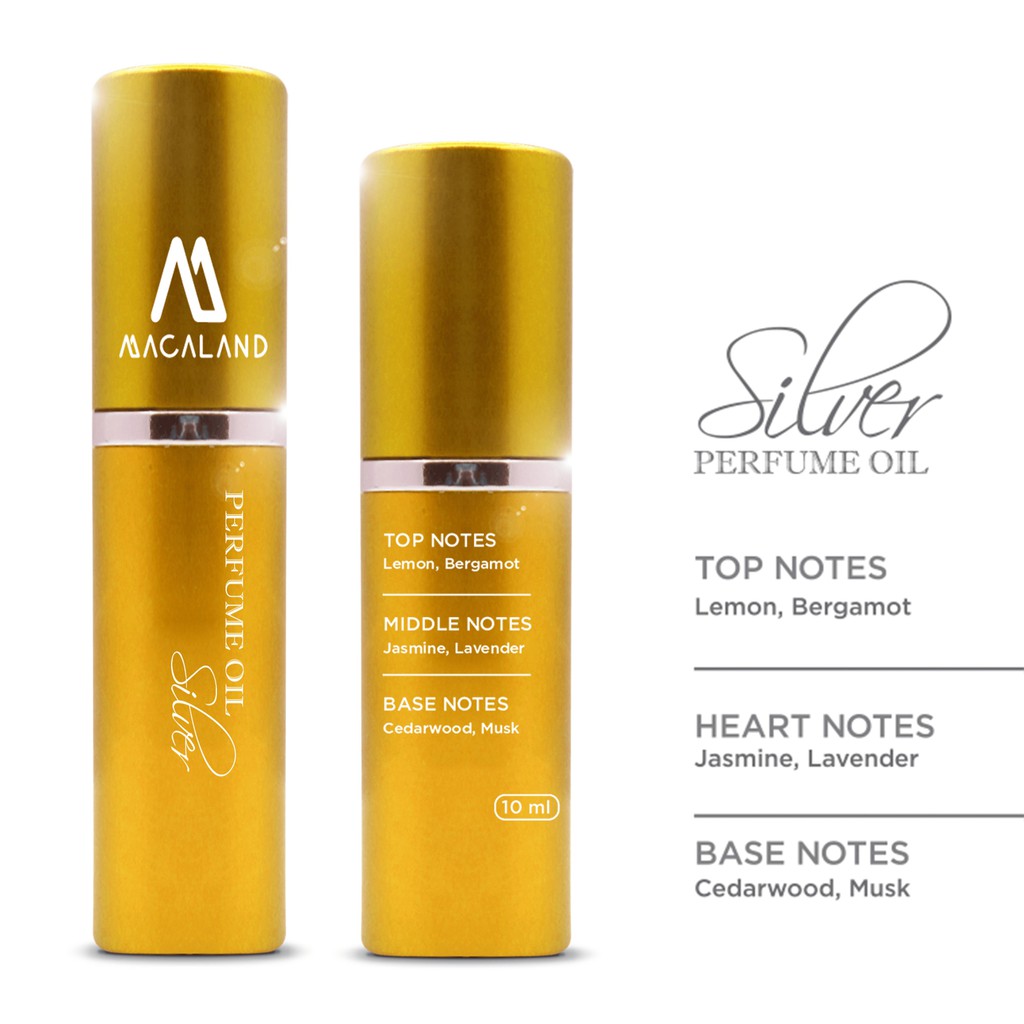 Nước Hoa Lovely/ Gentle/ Unisex Silver 10ml MACALAND | BigBuy360 - bigbuy360.vn