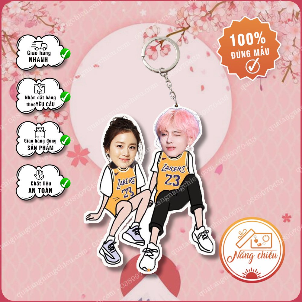 Móc khóa cặp đôi, couple, tình yêu cắt ghép ảnh theo yêu cầu, đa dạng mẫu mã cho khách lựa chọn