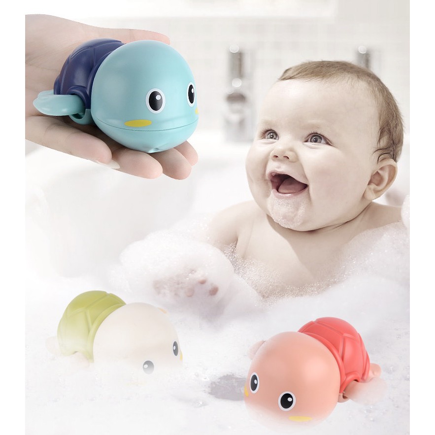 1 con Rùa bơi trong nước siêu cưng - Rùa lội nước - đồ chơi nhà tắm - Smart Baby