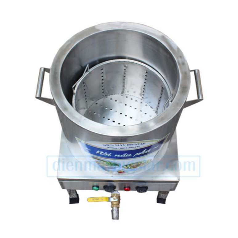 Nồi nấu phở 60L bằng điện Việt Nam