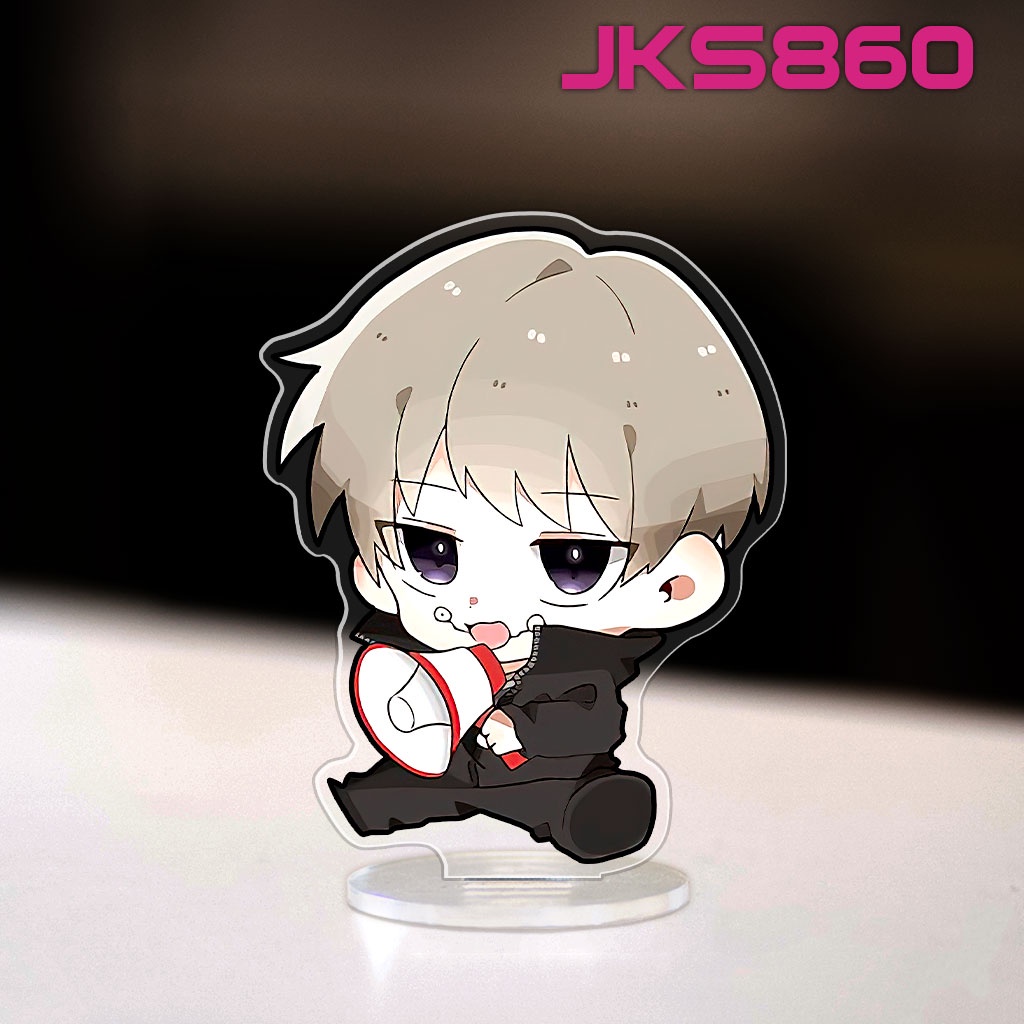 Mô hình đứng Standee bằng arcrylic Jujutsu Kaisen anime manga Toge Inumaki decor góc học tập trang trí bàn làm việc 8cm