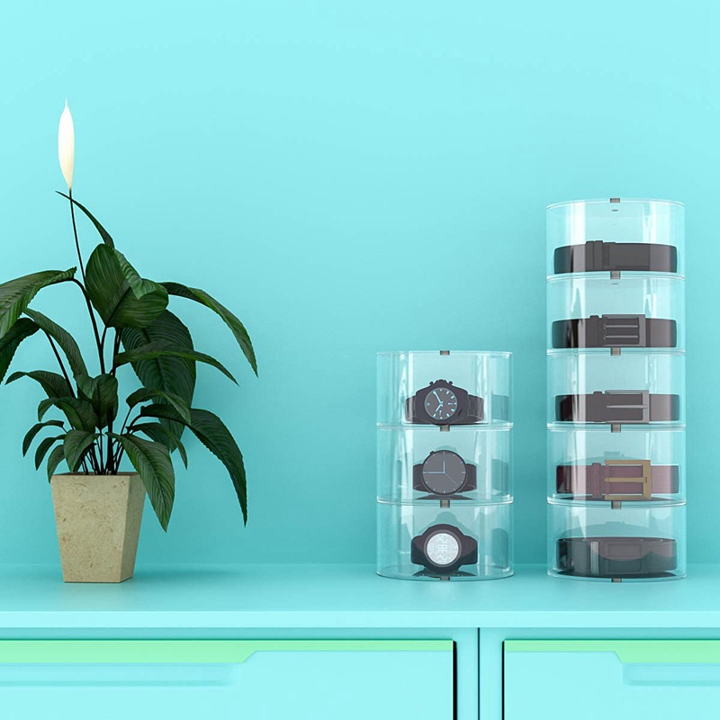 Giá Đỡ Thắt Lưng 5 Tầng Bằng Acrylic Dùng Trưng Bày Và Trưng Bày Trang Sức