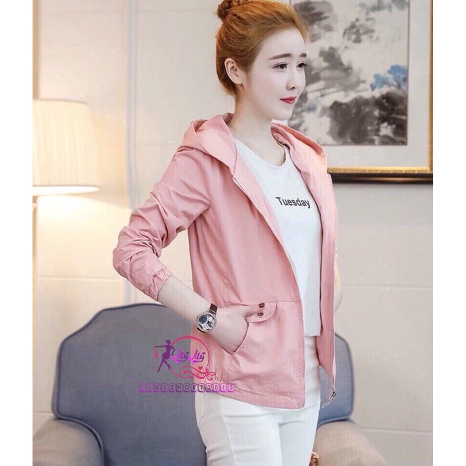ÁO KHOÁC DÙ NỮ CHẤT DÙ 2 LỚP MS2938