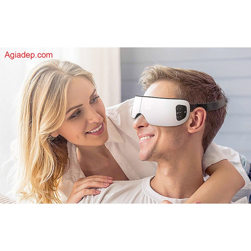 Kính Massage mắt kiêm loa Bluetooth thư giãn, chống mệt mỏi (Sản phẩm y tế hiện đại) của Agiadep.com