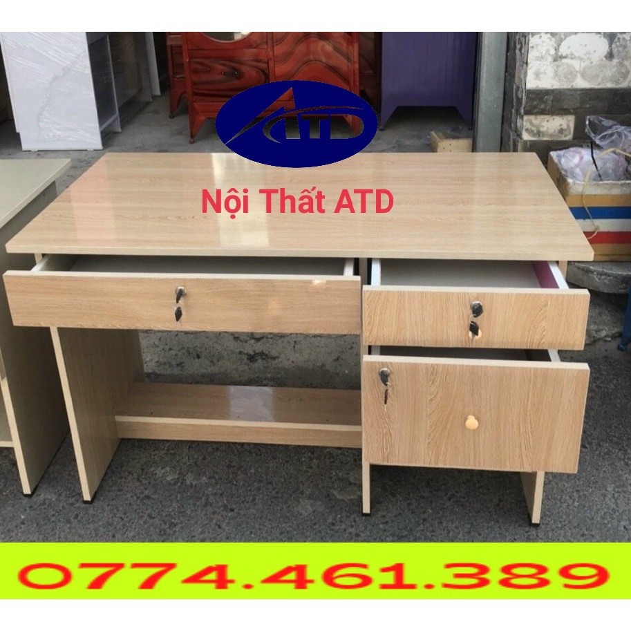 Bàn làm việc văn phòng gỗ -bàn làm việc 1m giá rẻ HCM- Bảo hanh 1 năm- có ship nhanh