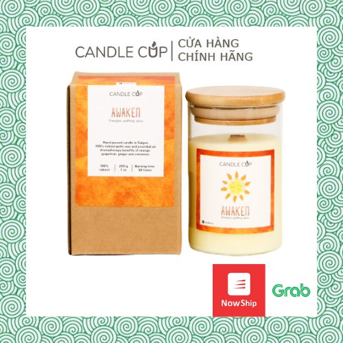 Nến Candle Cup - Mùi Awaken- 200g