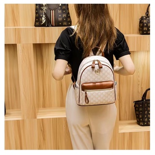 New fashion large capacity Soft leather woman backpack School bag Travel bag