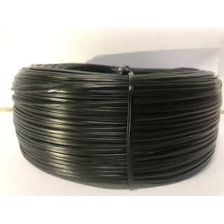 Dây Kẽm Bọc Nhựa Dẹp Ruột Trắng - Hạn chế gỉ sét - 1 mét