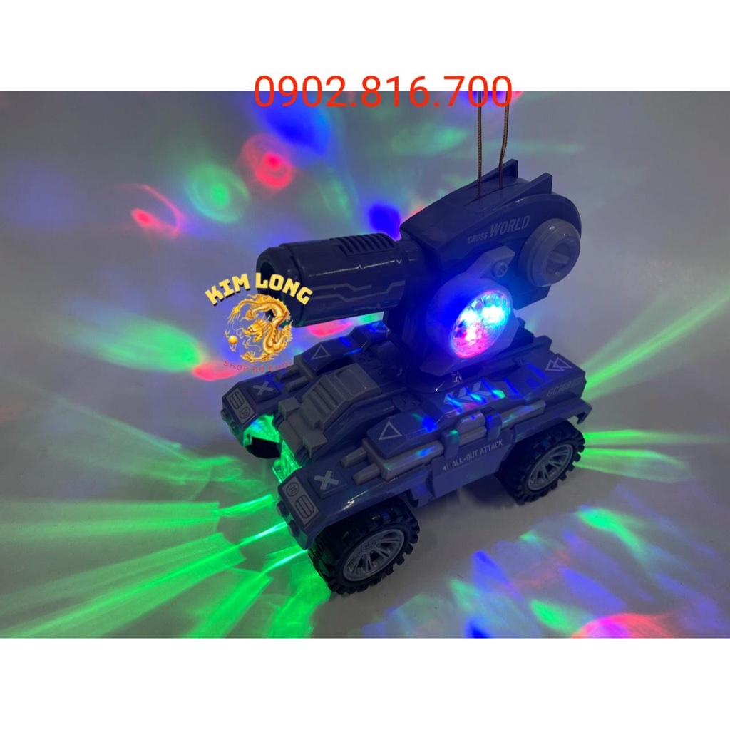 Đồ chơi lồng đèn trung thu hình HÌNH XE TĂNG QUÂN SỰ cho bé trai tặng kèm pin có nhạc đèn quà tặng trung thu