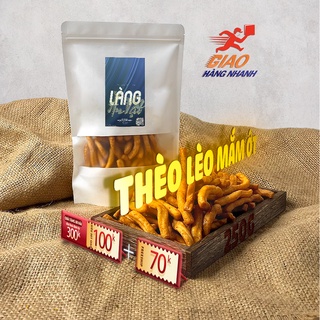 Bánh thèo lèo mắm ớt 250G Làng Ăn Vặt loại 1 đồ ăn vặt Đà Lạt thơm ngon bổ rẻ