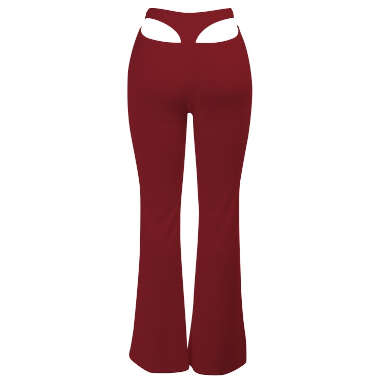 Quần legging thể thao lưng cao màu trơn hợp thời trang cho nữ