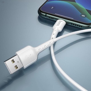Cáp sạc nhanh hoco du01 dành cho iphone/android sạc nhanh 2.4a, dây dẻo chống đứt dài 100cm