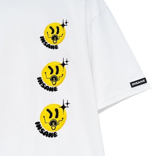 Áo Thun Insane® Smiley - màu Trắng