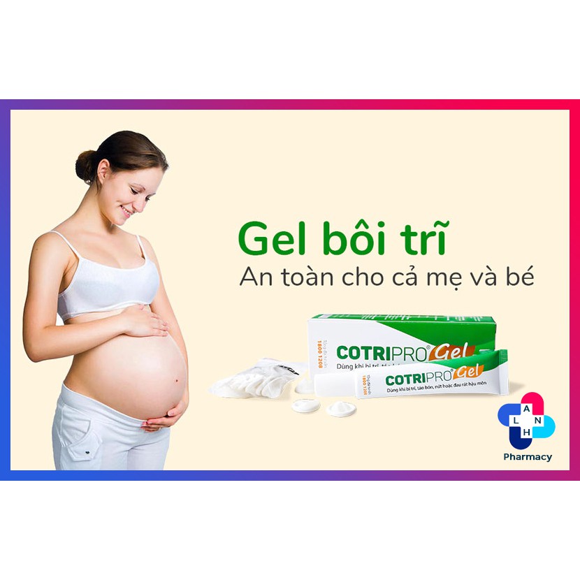 COTRIPRO Gel (25g) - Hỗ trợ co trĩ và giảm đau rát do trĩ.