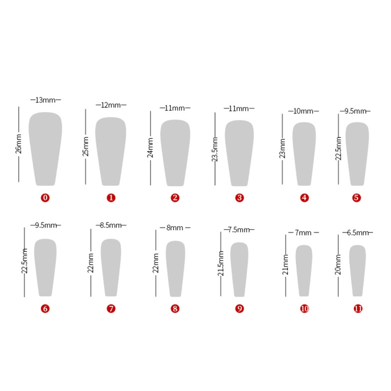 Bộ Móng Tay Giả Kiểu Pháp Tự Trang Trí