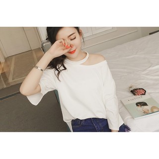 Áo Lệch Vai Dây Cổ