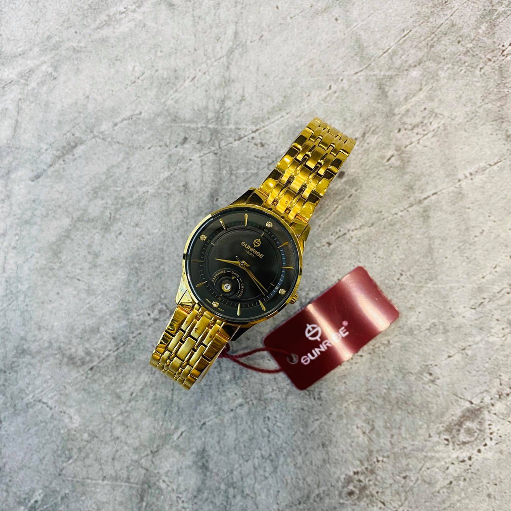Đồng hồ Sunrise nữ chính hãng Nhật Bản L2223.SA.G.D - kính saphire chống trầy - bảo