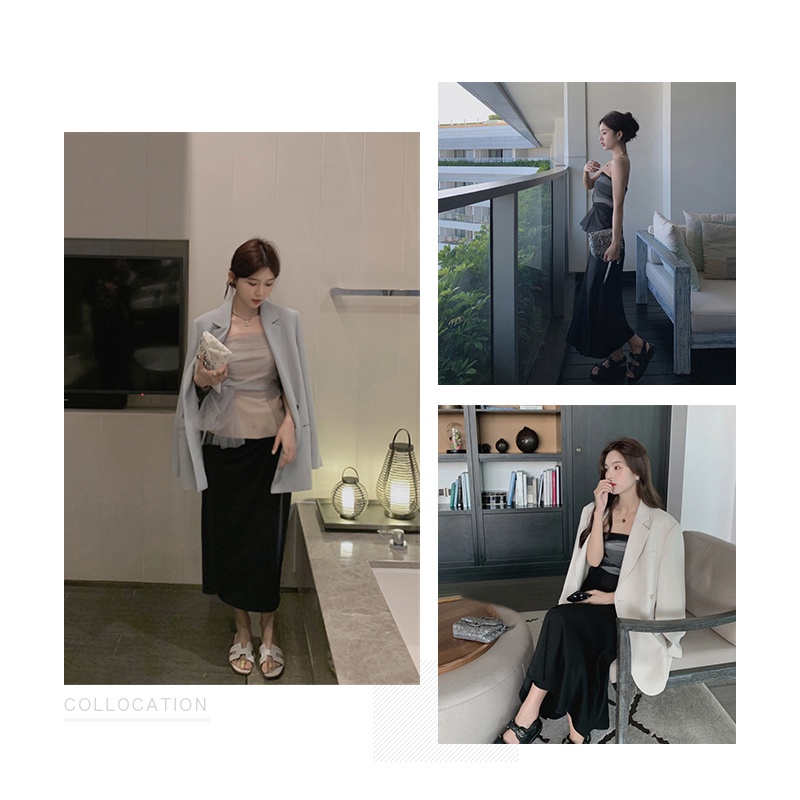 Cocory vn Áo Croptop Trễ Vai Phong Cách Thời Trang Mùa Hè Quyến Rũ