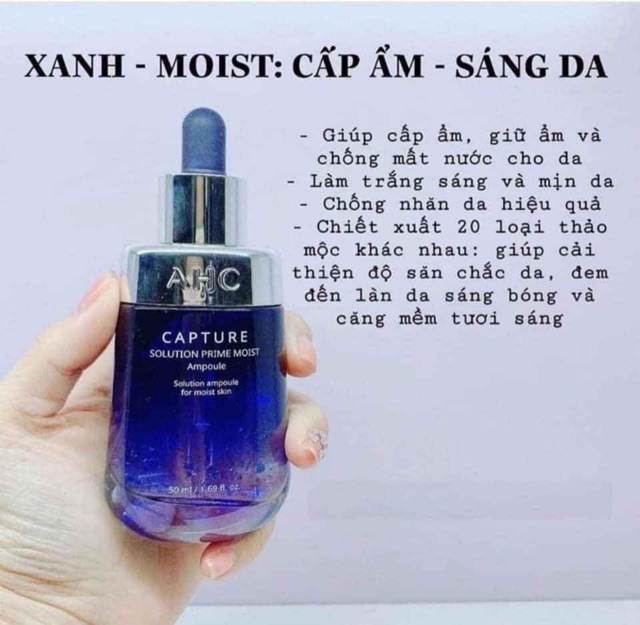 [Mã 151FMCGSALE1 giảm 10% đơn 250K] [Chính Hãng + Nội Địa Hàn] SERUM CAO CẤP AHC CHỐNG LÃO HOÁ SÁNG DA MỜ THÂM