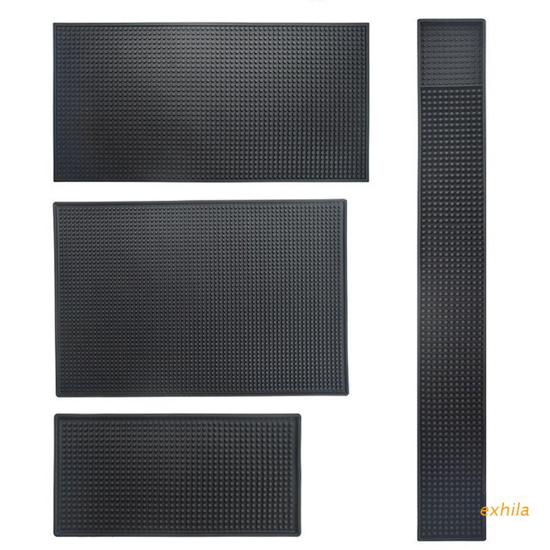 Tấm lót cốc bằng cao su PVC chống trượt chống thấm nước tiện dụng cho nhà bếp/ quán bar