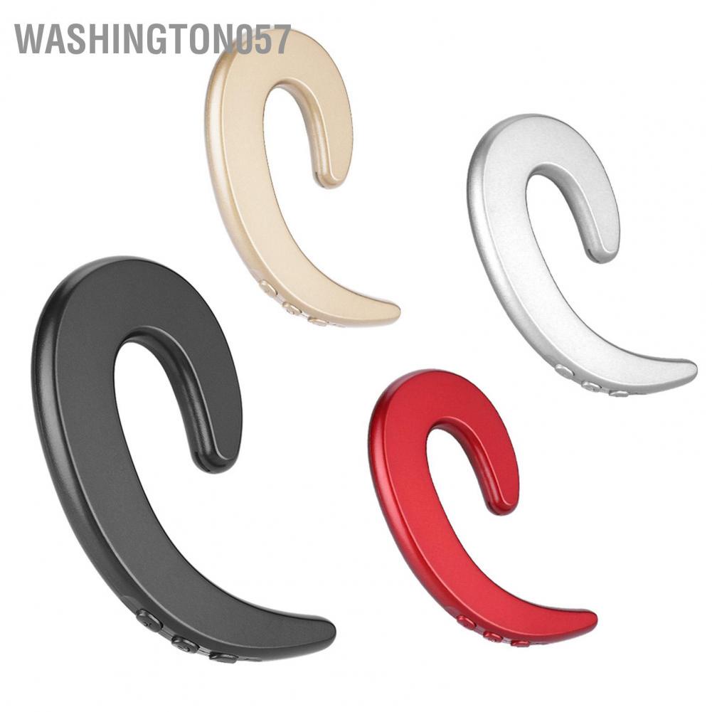 Hàng Hot Tai nghe rảnh tay Tai nghe Bluetooth Tai nghe không dây dẫn xương không đau Tai nghe tai nghe Hàng giao ngayWashington057