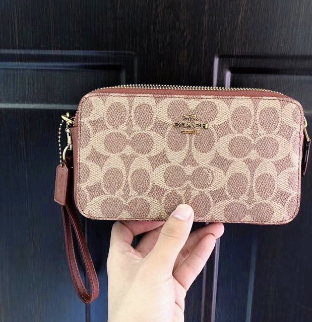 TÚI COACH MINI 2 NGĂN F89399