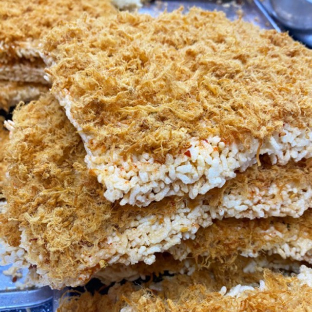 [Mã GROSALEHOT giảm 8% đơn 250K] Cơm Cháy Chà Bông Không Cay - 500G