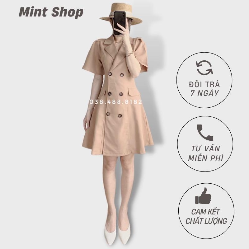 [video] Váy đầm công sở mặc đi chơi đi tiêc váy cánh tiên cổ vest ôm body hàng thiết kế kiểu dáng sang trọng lịch sự | BigBuy360 - bigbuy360.vn