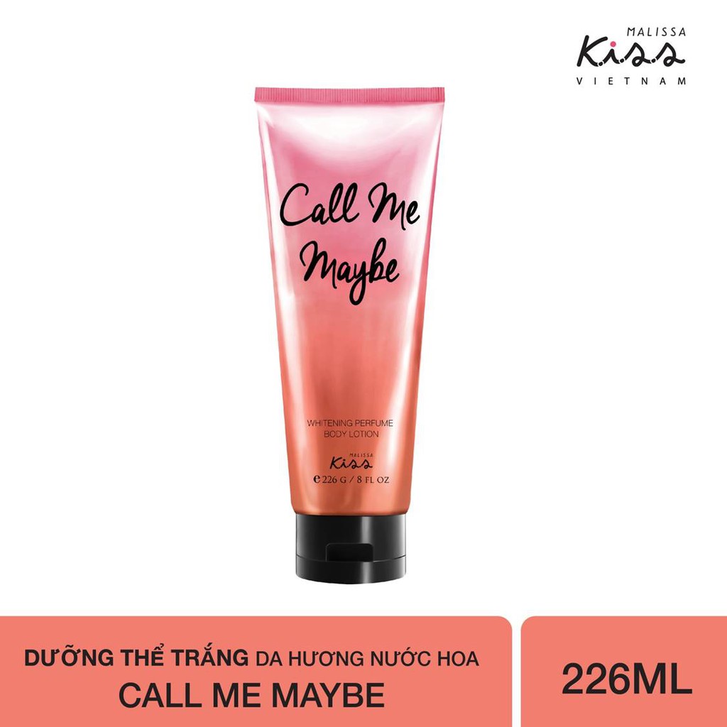 Sữa dưỡng trắng da toàn thân hương nước hoa Malissa Kiss 226 gr | BigBuy360 - bigbuy360.vn